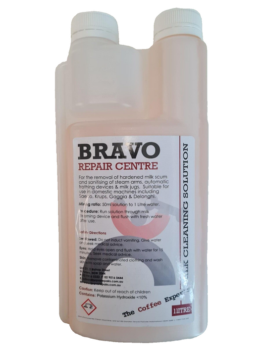 Milk Cleaning Solution - Bravo Repair Centre - 1 ltr