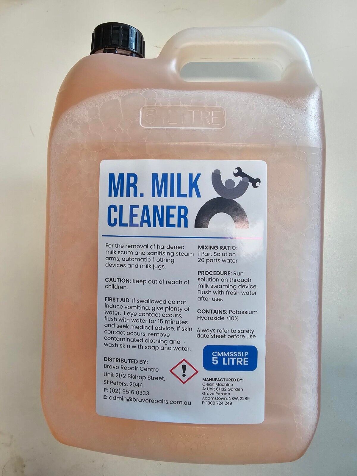 Mr Milk Cleaner - 5 ltr